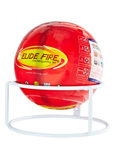 Elide Fire Löschball: Das neue selbstaktivierende
Brandbekämpfungsmittel wird ins Feuer geworfen oder in
brandgefährdeten Bereichen installiert. Er aktiviert sich bei
Flammen-Kontakt mit einem lauten Warnton von selbst, löscht das
Feuer sofort und senkt die Temperatur um 400 Grad.