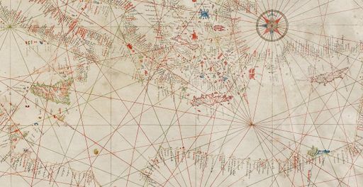 Historical Map, BL Add MS 31318A, The British
Library Board, CC Public Domain.