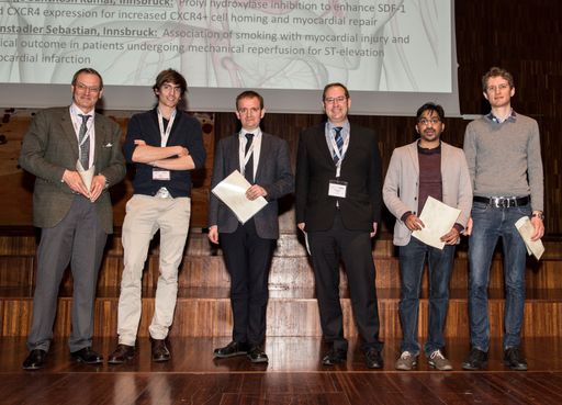 Foto der Preisverleihung beim 18. Kardiologie Kongress Innsbruck