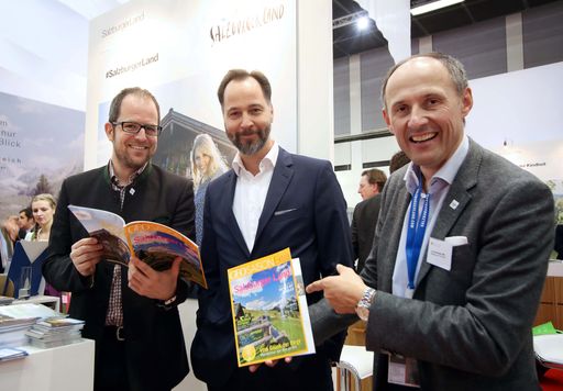 Vorschau Bild von Druckfrisch zur ITB 2016 erschienen: Das "Geo
Saison Extra SalzburgerLand".