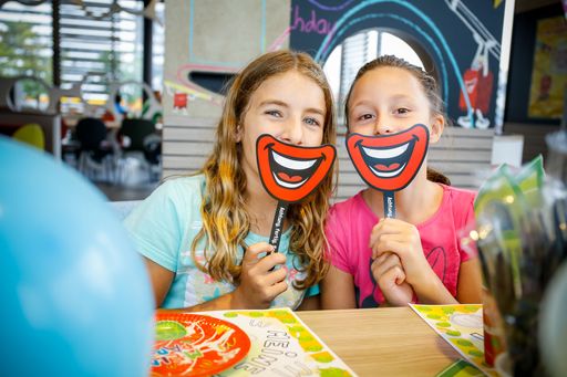 Vorschau Bild von Die Burger Birthday Party bei McDonald’s Österreich lässt bei den
jüngsten Gästen keine Langeweile aufkommen.