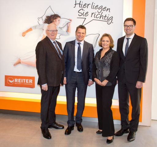  Das vierköpfige Führungsteam DI Peter Hildebrand, Christian
Pichler, Monika Zechmeister und Mag. Ralph Hofmann (v.l.n.r.)
