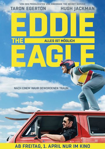  EDDIE THE EAGLE - ALLES IST MÖGLICH Filmplakat
