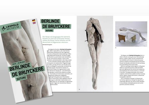 Vorschau Bild von BILD zu OTS - Neues Corporate Design des Wiener
Leopold Museum von c satek, Folder Ausstellung Berlinde De Bruyckere