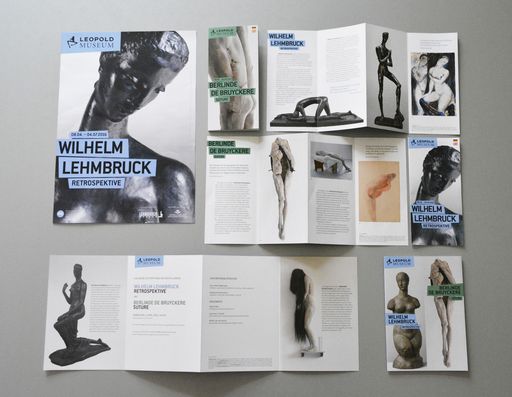Vorschau Bild von BILD zu OTS - Neues Corporate Design des Wiener
Leopold Museum von c satek, Plakat, Folder, Einladung; Ausstellungen
Wilhelm Lehmbruck und Berlinde De Bruyckere
