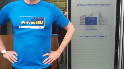 "In Europa investieren" wollen heuer mehrere
Dutzend Läufer beim Vienna City Marathon