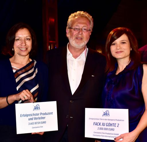 v.l.n.r.: Veronika Chyla, Martin Moszkowicz und
Lena Schömann
