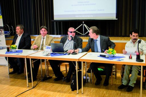  Der Vorstand bei der Generalversammlung