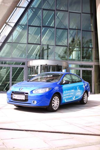 Firmenflotte von UNIQA umfasst rund 200 Autos am
Standort Österreich, elf davon fahren mit Strom