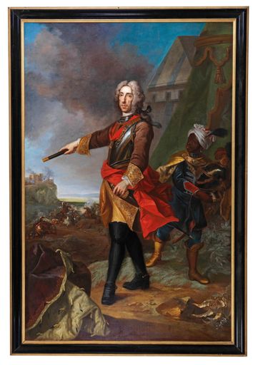  Bedeutender Sammlungszuwachs durch repräsentatives
Porträt des Prinzen Eugen von Johann Gottfried Auerbach
