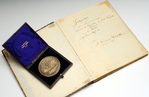 Vorschau Bild von Geologisches Tagebuch von der Novara-Reise, F. v.
Hochstetter, Ehrenmedaille aus Christchurch, Neuseeland