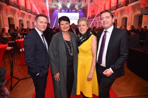 v.l.n.r: Marcin Kotlowski, Renate Brauner, Sigrid
Oblak , Markus Pöllhuber