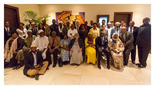 Teilnehmer der internationalen Konferenz in Addisabeba