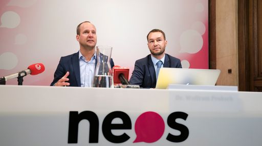 Matthias Strolz und Wolfram Proksch