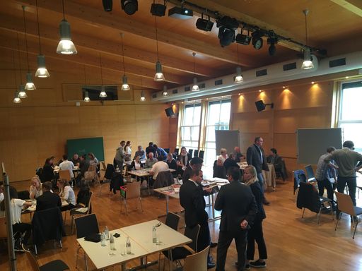 Große Beteiligung der Protagonisten beim
Workshop für die Vision