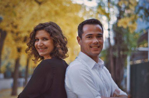 Vorschau Bild von Im Bild v.l.n.r.: Miriam Boubachta und Wolfgang
Fallmann