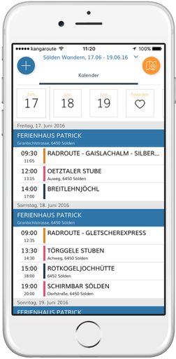 Vorschau Bild von Mobile App iOS Kalenderansicht