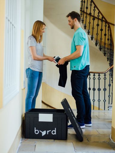 Vorschau Bild von byrd Kurier im Einsatz