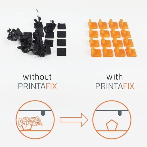  3D-Druck mit und ohne PrintaFix