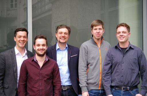  Das Team des Start-up aus München