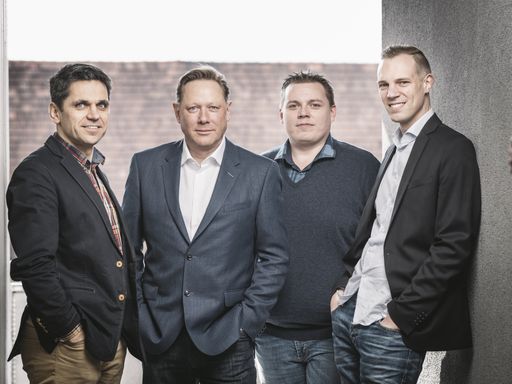  V.l.n.r.: Michael Altrichter, Herbert Gartner,
Christian Janesch, Thomas Kriebernegg