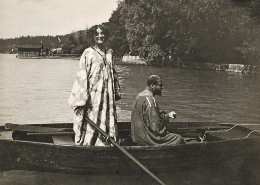Vorschau Bild von Emilie Flöge und Gustav Klimt im Ruderboot am
Attersee, 1909