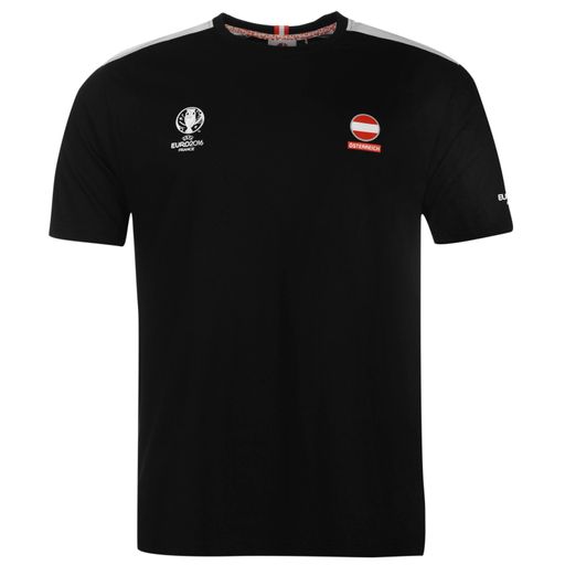 Vorschau Bild von UEFA Austria CoreTee Herren schwarz; € 12