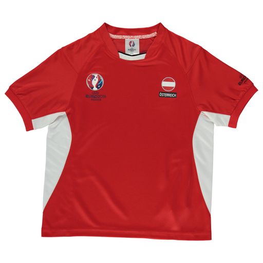 Vorschau Bild von UEFA Austria CoreTee Junior rot; € 13