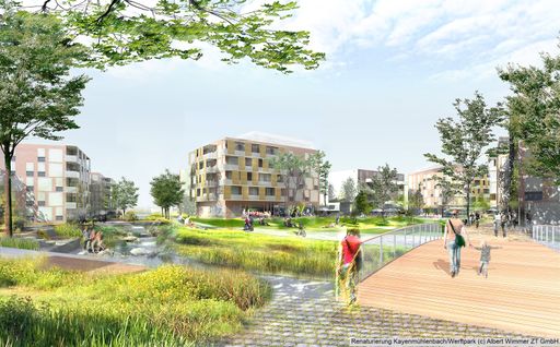 Vorschau Bild von Renaturierung Kayenmühlenbach Werftpark