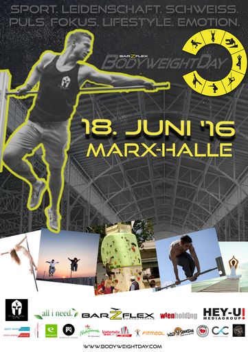 Vorschau Bild von Wir die Barzflex GmbH – Österreichs erster und einziger
Hersteller und Designer qualitativ hochwertiger Workoutparks –
präsentiern den 1. Barzflex Bodyweightday!