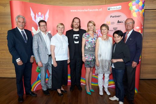 Konzert-Debut der Monsterfreunde am 6.6.2016 in der
Wiener Stadthalle