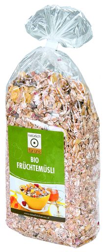  natürlich für uns , Bio Früchte Müsli , 500 g ,