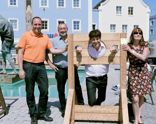  Das Projektteam der ARGE Themenweg am Pranger