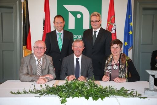  Nationalpark Hohe Tauern, Vertragsunterzeichnung