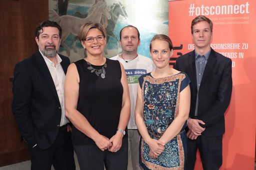 Vorschau Bild von http://www.apa-fotoservice.at/galerie/7970 Video im
Fokus: Expertinnen und Experten diskutierten im Rahmen eines
OTSconnect-Frühstücks den Bewegtbildtrend.