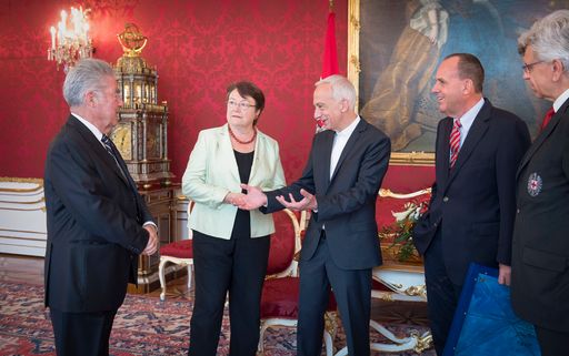  Empfang der Sozialorganisationen Caritas, Diakonie,
Hilfswerk, Volkshilfe und Rotes Kreuz