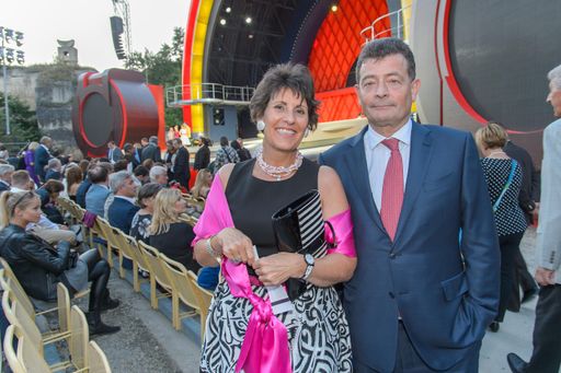 Agnes & Stefan OTTRUBAY bei der Premiere "Der
Liebestrank"