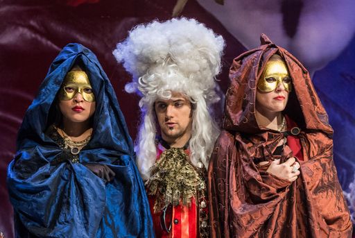 Szene aus „Don Giovanni“ – ab 6. August im
Schlosstheater Schönbrunn, Wien