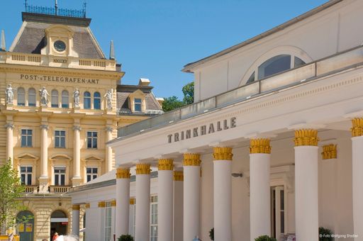 Vorschau Bild von Die Trinkhalle ist „Das Haus des Gastes“. Von
hier gehen auch alle Aktivitäten des Tourismusverbandes aus.