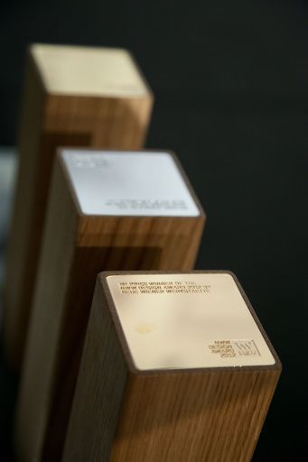 Vorschau Bild von Die Trophäe des NWW Design Awards wird 2017 wieder verliehen.
Einreichungen sind ab sofort möglich.