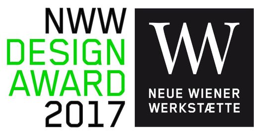 Vorschau Bild von Logo des NWW Design Award 2017 - der Award für kreatives
Interieurdesign wurde von der Neuen Wiener Werkstätte 2012 ins Leben
gerufen und wird jetzt zum 3. Mal verliehen - ab jetzt einreichen!