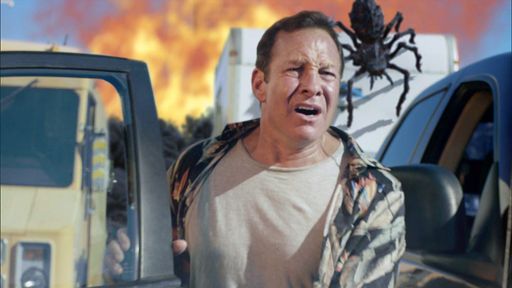 Vorschau Bild von Als nach einem Vulkanausbruch feuerspeiende
Riesenspinnen über die Menschen herfallen, erweist sich der
abgehalfterter Actionstar Colton West (Steve Guttenberg) als Retter
der Menschheit.