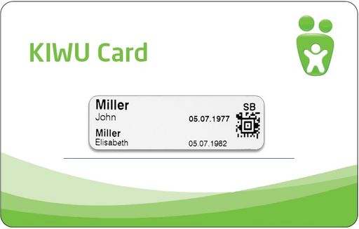  Die Kinderwunsch-Card mit QR-Code ermöglicht die sicherste
Kinderwunschbehandlung Europas.