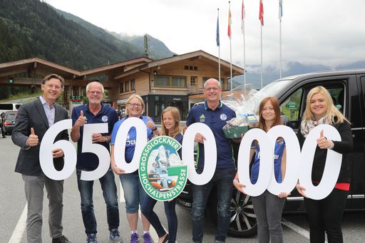 Vorschau Bild von 65. Millionster Besucher der Großglockner
Hochalpenstraße