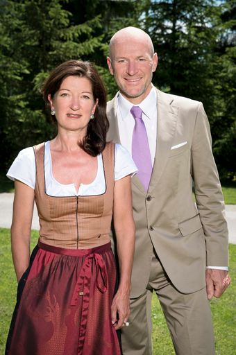 Ihre Gastgeber im Brandlhof – Birgit Maier und
Alexander Strobl