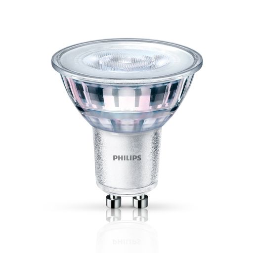 Als hochwertige Alternative für die am 1. September
2016 auslaufenden GU10 Halogen-Spot gibt es jetzt die Philips GU10
LEDclassic-Spots aus Glas. Sie waren die ersten Glas-LED-Spots auf
dem Markt, die herkömmliche Halogen-Reflektorlampen mit GU10-Sockel
wirklich ersetzen können.
