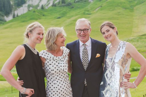 Hoteliersfamilie Muxel aus Lech am Arlberg