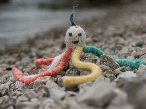 Vorschau Bild von Ein BIO Hundespielzeug? Logisch! Der beliebte Tinti mit seinen
bunten Tentakeln.