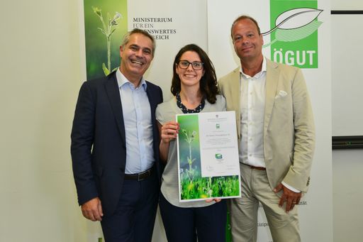  Verleihung des ÖGUT Gold-Zertifikates an fair-finance