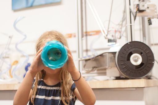  3D-Druck Workshop bei der Mini Maker Faire.